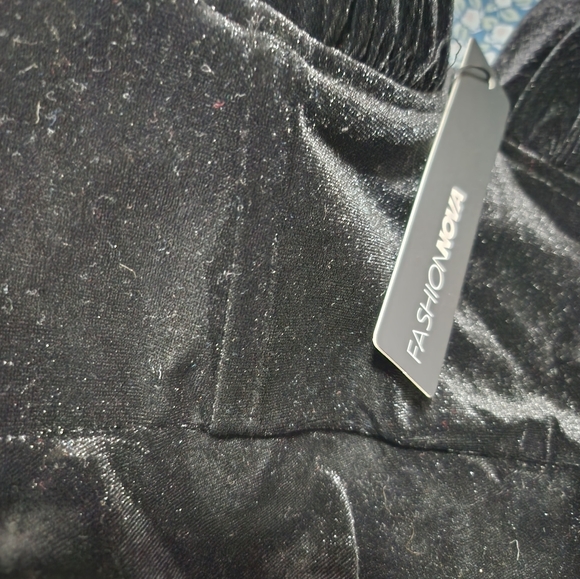 Fashion Nova Jessica Velvet Dress - Picture 7 of 8